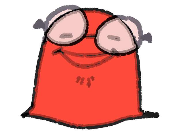 Illustration of Fred Wood as Nubert