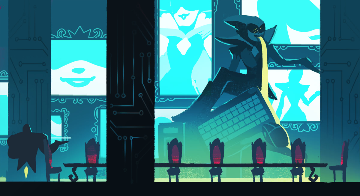 Cyber City dining hall